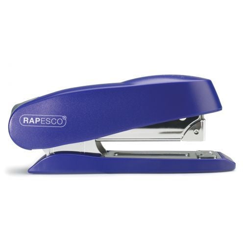 Rapesco Luna Half Strip Stapler Heavy Duty Blue