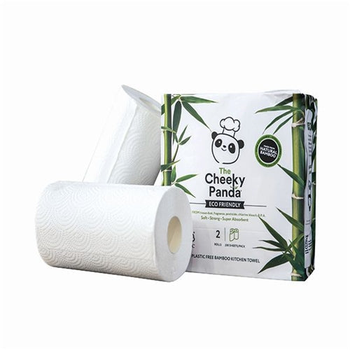 Cheeky Panda Kitchen Roll Plastic Free Bamboo (Pack of 10)