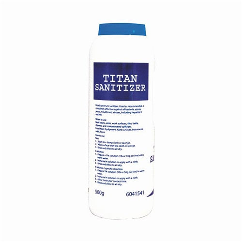 Titan Sanitiser Detergent Powder 500g