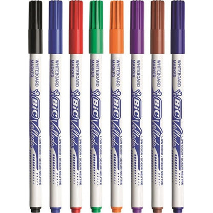 Bic Velleda 1721 Drywipe Marker Fine Assorted (Pack of 8)