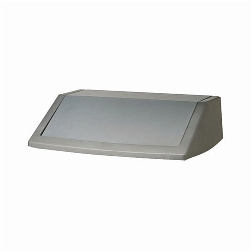 Addis 60 Litre Flip Top Bin Lid Metallic Grey