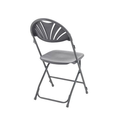 Titan Folding Chair 445x460x870mm Charcoal