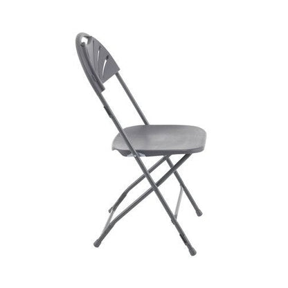 Titan Folding Chair 445x460x870mm Charcoal