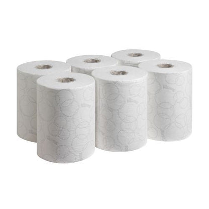 Kleenex Ultra Slimroll Hand Towel Roll White 100m (Pack of 6)