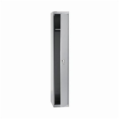 Bisley 1 Door Locker 305x305x1802mm Goose Grey