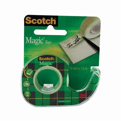 Scotch Magic Tape 19mm x7.5m Matte (Pack of 12)