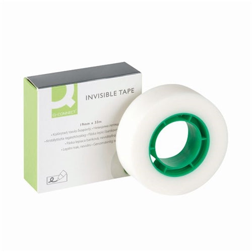 Q-Connect Invisible Tape 19mm x 33m