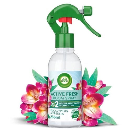 Air Wick Active Fresh Room Spray Eucalyptus and Freesia 237ml