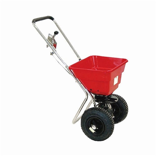 Salt Spreader 36kg with Rain Cover Red