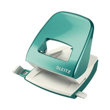 Leitz NeXXt WOW Metal Office Hole Punch 30 sheets Ice Blue