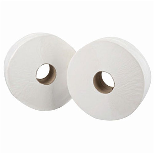 Maxima Mini Jumbo Toilet Roll 200 Metre White (Pack of 12)