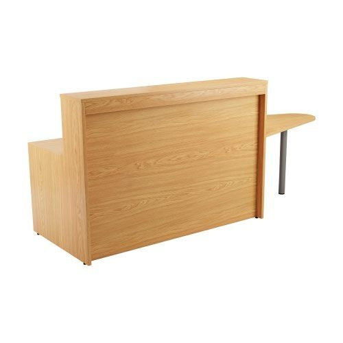 Jemini Reception Unit with Extension 1400x800x740mm Nova Oak