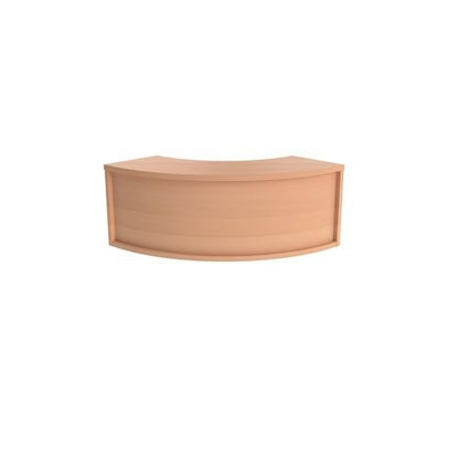 Jemini Reception Modular Corner Riser Units 800x800x400mm Beech