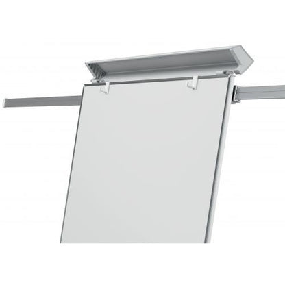 Nobo Shark Flipchart and Drywipe Easel BlueSilver