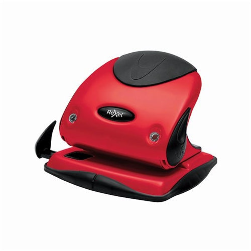 Rexel Choices P225 2 Hole Punch 25 Sheet Red