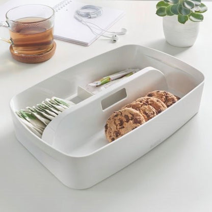 Leitz MyBox Organiser Tray with Handle Small White