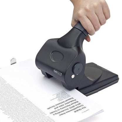 Rapesco ALU 65 Hole Punch Metal Black