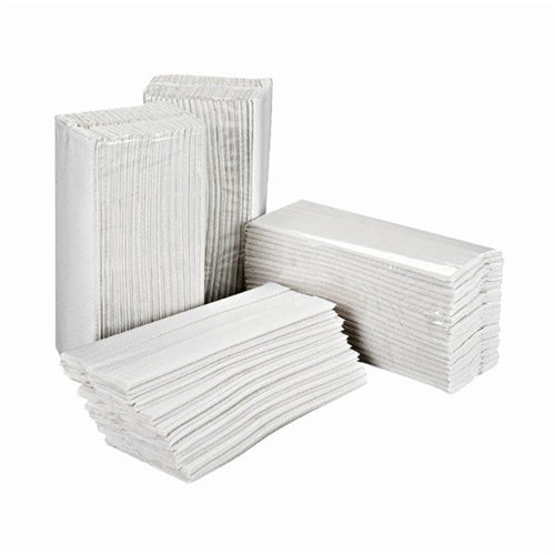 2Work Hand Towel C-Fold 2-Ply White 217x310mm (Pack of 2295)