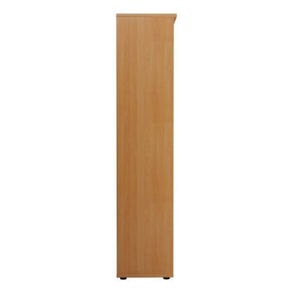 Jemini Wooden Bookcase 800x450x2000mm Beech