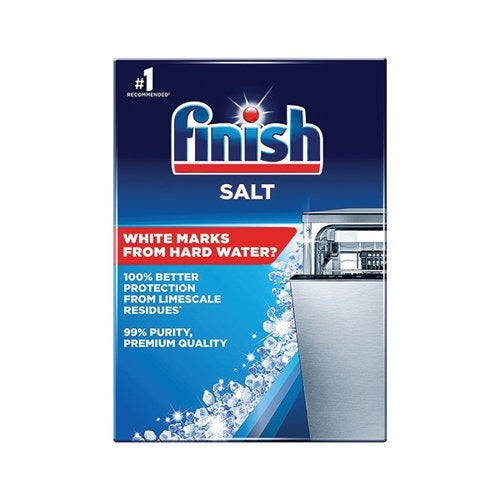 Finish Dishwasher Salt 1kg (Pack of 8)