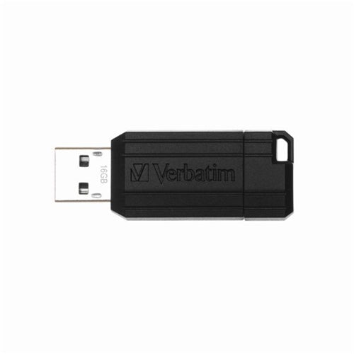 Verbatim Pinstripe USB Drive 16GB Black