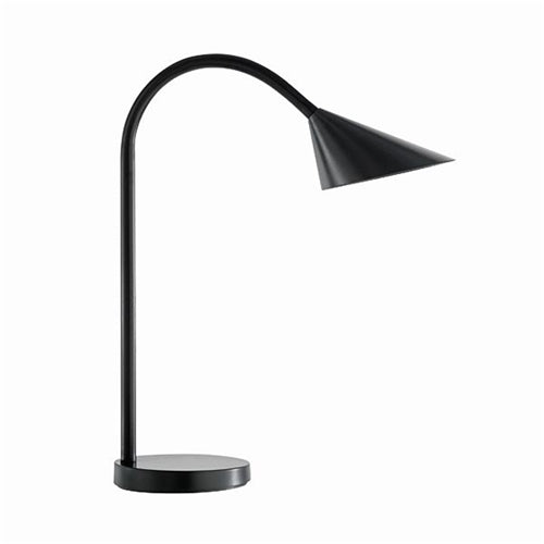 Unilux Sol Flexible LED Desk Lamp 4 Watt Black