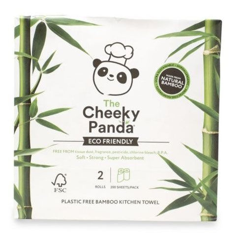 Cheeky Panda Kitchen Roll Plastic Free Bamboo (Pack of 10)