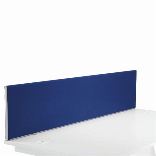 First Desk Mounted Screen1800x25x400mm Special Blue