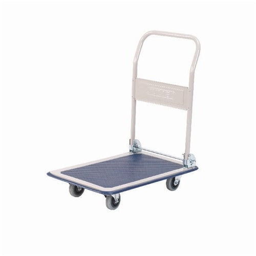 Lightweight Platform Truck Folding Handle Blue