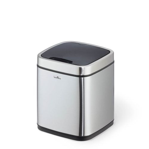 Durable Sensor Waste Bin No Touch Square 6 Litre