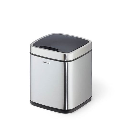 Durable Sensor Waste Bin No Touch Square 6 Litre