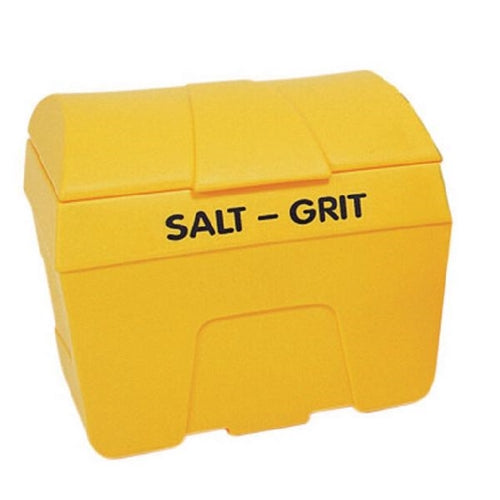 Yellow Winter Salt and Grit Bin 200 Litre No Hopper