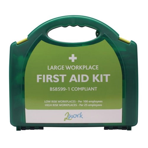 2Work BSI Compliant First Aid Kit Large