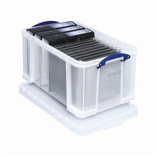 Really Useful 48L Plastic Storage Box W600xD400xH310mm