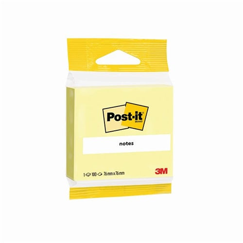 Post-it Notes 76 x 76mm Yellow (Pack of 12)