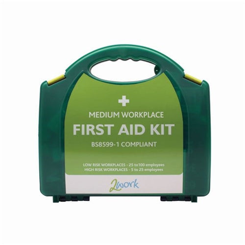 2Work BSI Compliant First Aid Kit Medium