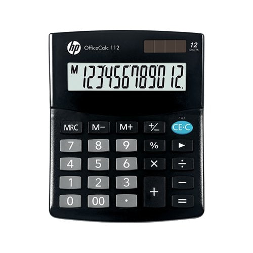 HP OfficeCalc 112 12 Digit Semi-Desktop Calculator