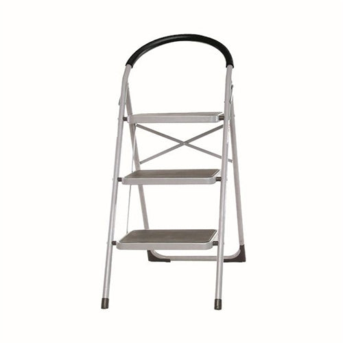 3 Tread White Step Ladder