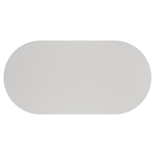 Jemini Meeting Table 2400x1200x730mm White