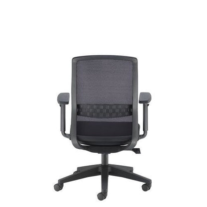 Arista Tekna High Back Executive Chair 670x630x945-1065mm Mesh Back Black