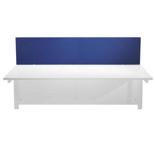 Jemini Desk Mounted Screen 1790x27x390mm Royal Blue