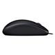 Logitech B110 Optical Mouse Silent Wired USB Black