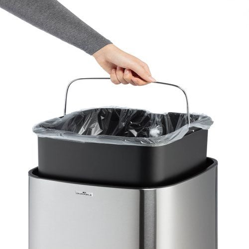 Durable Sensor Waste Bin No Touch Square 35 Litre