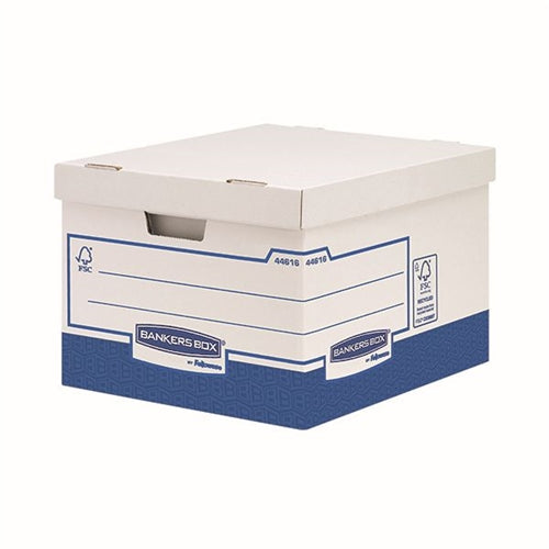 Fellowes Basics Storage Box Heavy Duty Large (Pack of 10)