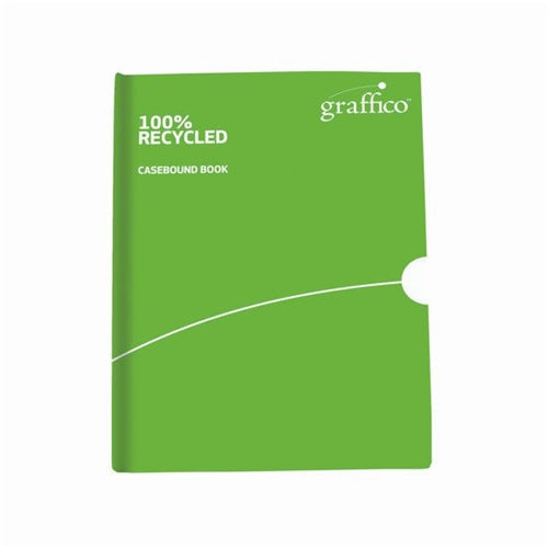 Graffico Recycled Casebound Notebook 160 Pages A5