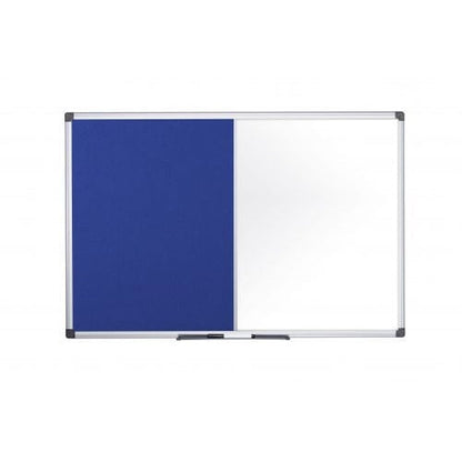 Bi-Office Drywipe and Felt Combination Board 1200x900mm