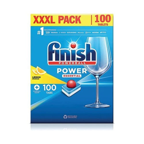 Finish Power Essential Dishwasher Tabs Lemon (Pack of 100)