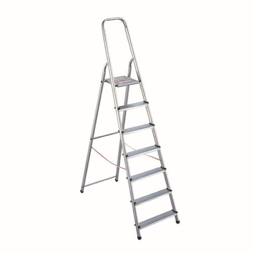 Aluminium Step Ladder 8 Step (Platform sits 1620mm Above the Floor)