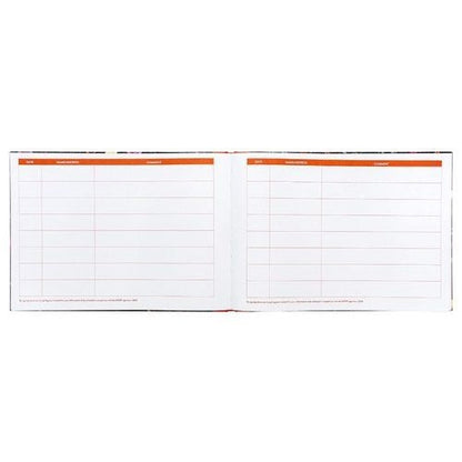 Pukka Pad Bloom Visitors Book Black