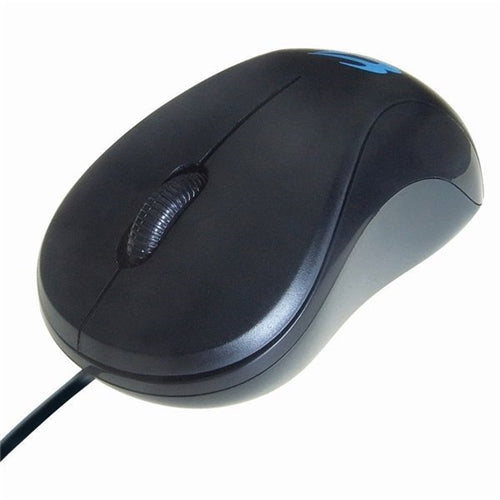 Computer Gear 3 Button Optical Scroll Mouse Black